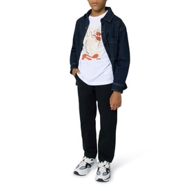 Denim Patch Pocket Overshirt