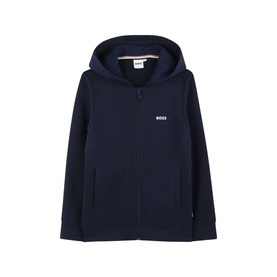 Logo Zip-Up Hooded Sweatshirt