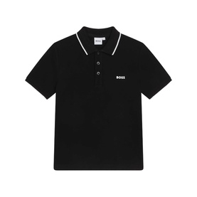 Tipped Logo Polo Shirt