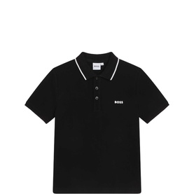 Tipped Logo Polo Shirt
