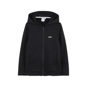 Logo Zip-Up Hooded Sweatshirt