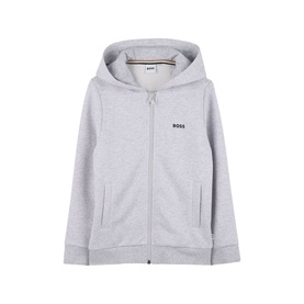 Logo Zip-Up Hooded Sweatshirt
