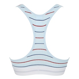 Ribbed Stripe Bralette