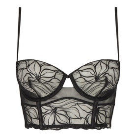 Floral Lace Balconette Bra