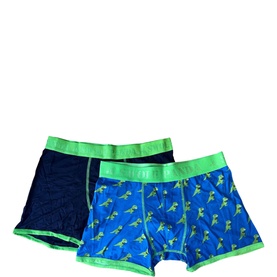 Two-Pack Logo T-Rex Boxers