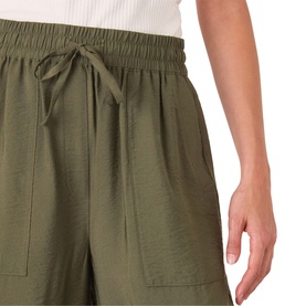 Drawstring Straight Leg Trousers
