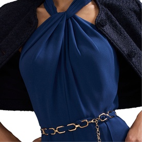 Gwen Belted Wide Leg Jumpsuit