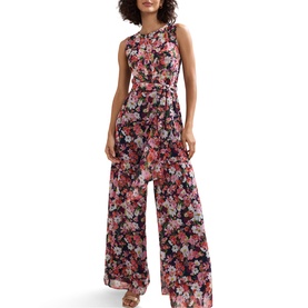 Janine Floral Wide Leg Jumpsuit