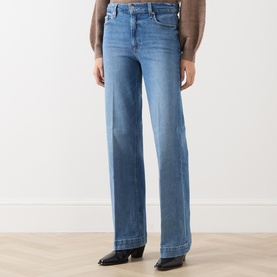 Leenah 32" High-Rise Wide Leg Jeans