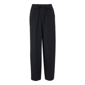 Drawstring Straight Leg Trousers