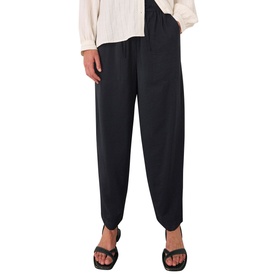 Drawstring Straight Leg Trousers