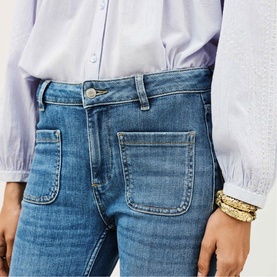 Ross Denim Flared Jeans