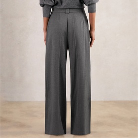 Poppie Pleated Wide Leg Trousers