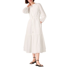 Broderie Shirt Dress