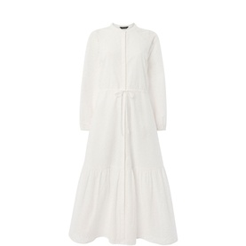 Broderie Shirt Dress