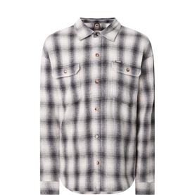 Too Busy To Work Check Overshirt