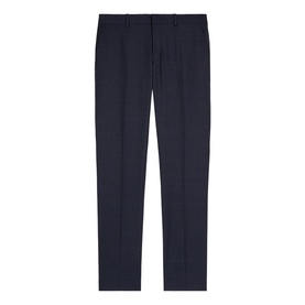Tailored Check Suit Trousers