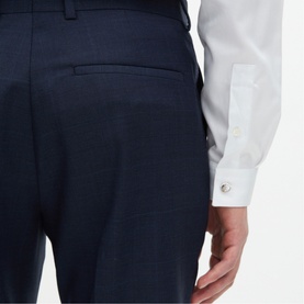 Tailored Check Suit Trousers