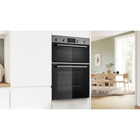71/34L Series 4 Built-In Double Oven Silver