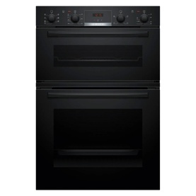 71/34L Series 4 Built-In Double Oven Black