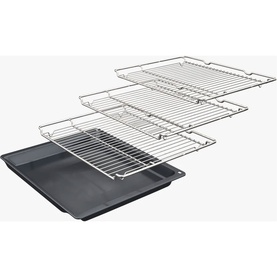 71/34L Series 4 Built-In Double Oven Black