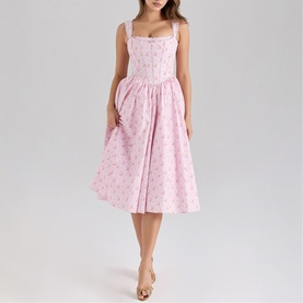 Amara Floral Corset Dress