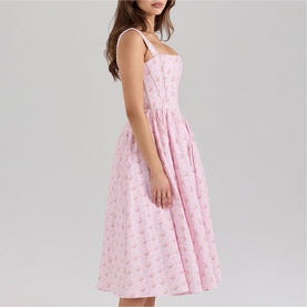 Amara Floral Corset Dress