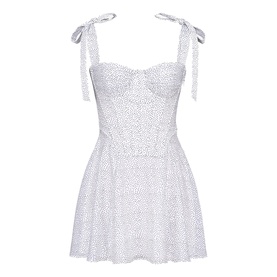 Ariella Dotty Mini Dress