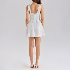 Ariella Dotty Mini Dress