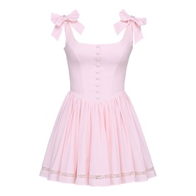 Lyla Bow Mini Dress