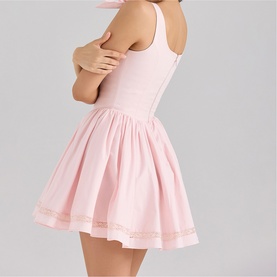 Lyla Bow Mini Dress