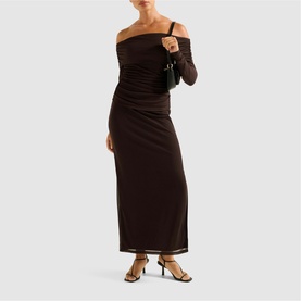 Mia Mesh Fitted Skirt