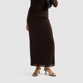 Mia Mesh Fitted Skirt