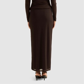 Mia Mesh Fitted Skirt