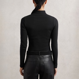 Polly Funnel-Neck Top