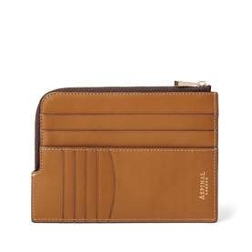 Leather Zipped Travel Wallet