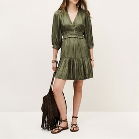 Cyrilia Flared Mini Dress