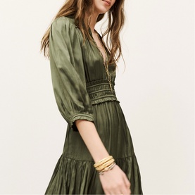 Cyrilia Flared Mini Dress