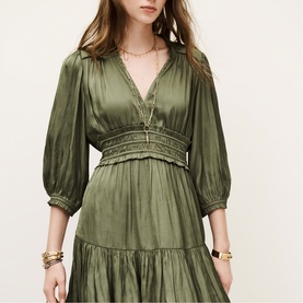 Cyrilia Flared Mini Dress
