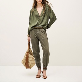 Cessia Shirred Blouse