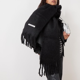Vikky Logo Tassel Wrap Scarf