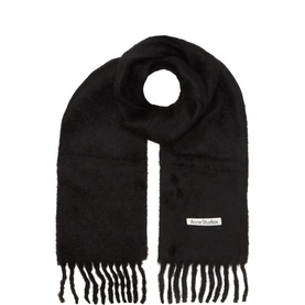 Vikky Logo Tassel Wrap Scarf