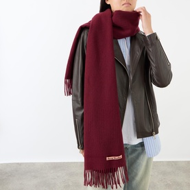 Canada Logo Fringe Scarf