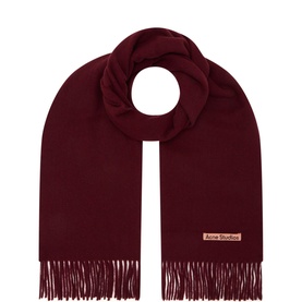 Canada Logo Fringe Scarf