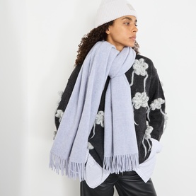 Canada Logo Fringe Scarf