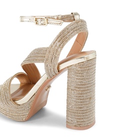 Gala Platform Jewel Heeled Sandals