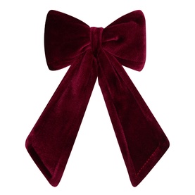 Mini Velvet Christmas Bow