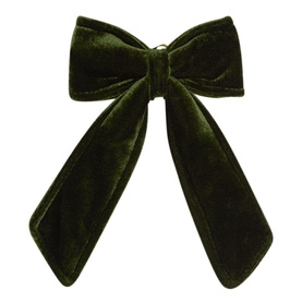 Mini Velvet Christmas Bow