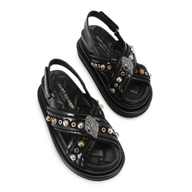 Orson Cross Scallop Flatform Sandals
