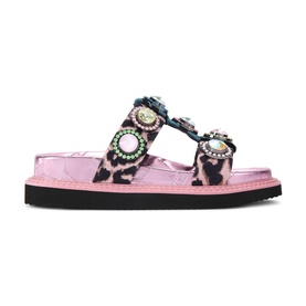 Orson Crystal Flat Sandals